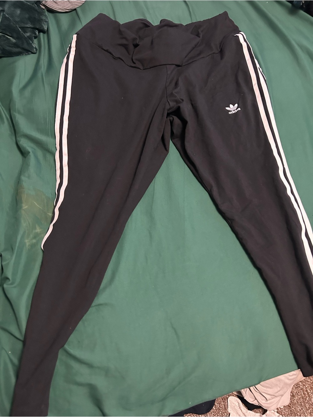 Adidas women’s plus Track Pants with Side Stripes